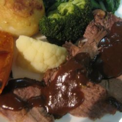 Traditional Gravy for Roast Beef, Lamb, Pork or Duck recipe