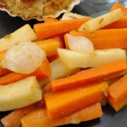 Glazed Pearl Onions & Carrots recipe