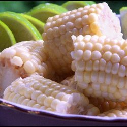 Corn on the Cob With Lime and Melted Butter recipe
