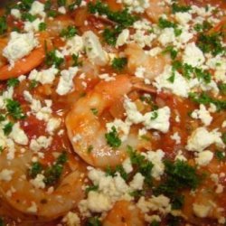 Shrimp With Feta Cheese recipe