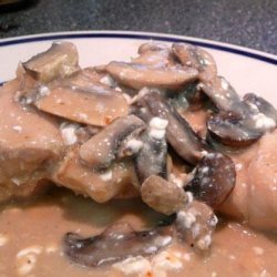 Crock  Pot Chicken With Mushroom Gravy recipe