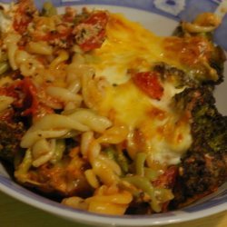 Three Cheese Broccoli and Penne Bake recipe