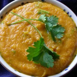 Low Fat Cashew and Carrot Soup (Vegetarian Too!) recipe