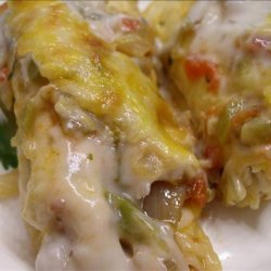 Fred's Green Chile & Chicken Enchiladas recipe