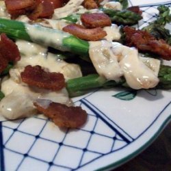 Bacon & Caramelized-Onion Asparagus recipe