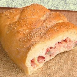 Ham'n Cheese Picnic Bread recipe