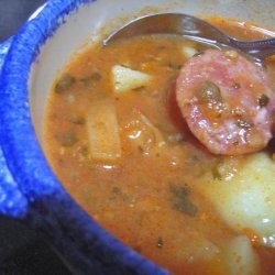 Sopa De Lentejas De La Tia Julita recipe