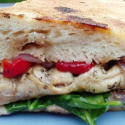 Balsamic Chicken Sandwich (Or Panini) recipe
