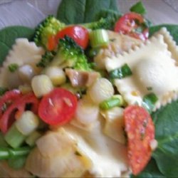 Mini Ravioli Antipasto Salad recipe