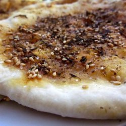 Manaquis Bil-Za'tar -- Thyme Bread (Lebanon -- Middle East) recipe