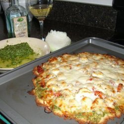 Gourmet Pesto Pizza recipe