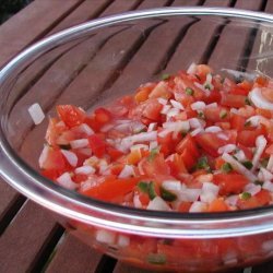 Salsa Criolla (Chopped Tomato Salad) recipe