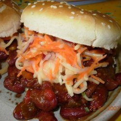 Chipotle Sloppy Joes With Crunchy Coleslaw recipe