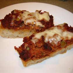 Barbecue or Oven Baked Pizza Bread recipe