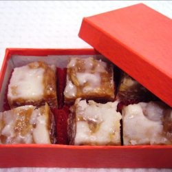 Candied Coconut Date Squares recipe