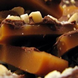 Easy English Butter Toffee Bars recipe