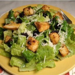 Romaine Hearts With Sourdough Croutons and Parmesan recipe