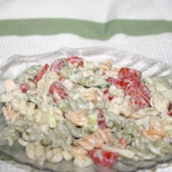 Chicken Alfredo Pasta Salad recipe