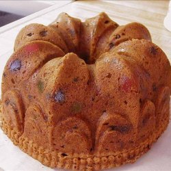Holiday Gumdrop Cake recipe