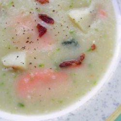 Turkey and Potato Soup With Canadian Bacon (Cooking Light) recipe