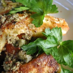 Fried Halloumi Cheese With Lime and Caper Dressing recipe