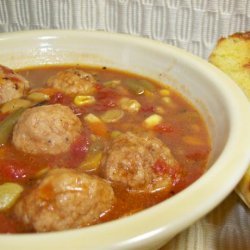 Meatball and Vegetable Stew recipe