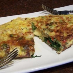 Green Omelette recipe