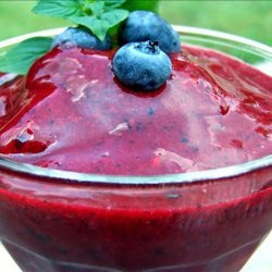 Blueberry Sorbet recipe