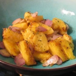 Grilled Pineapple Salad recipe