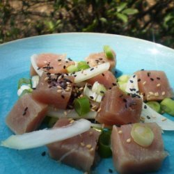 Hawaiian Red Tuna Poke recipe