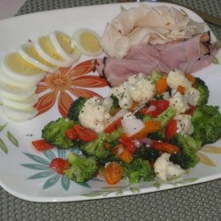 Cauliflower and Broccoli Salad With Poppy Seed Dressing recipe