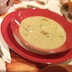 Vegan Cream of Broccoli Soup recipe