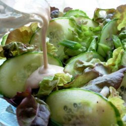 Very Green Salad With Herb Vinaigrette recipe