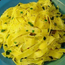 Lemon Poppy Seed Noodles recipe