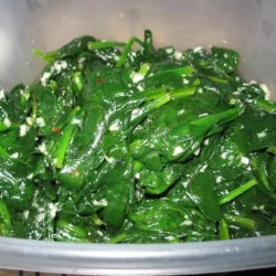 Sautéed Spinach recipe