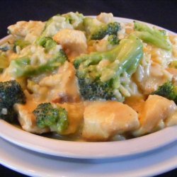 One Skillet Rice, Broccoli  & Chicken Dinner recipe
