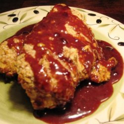 Pecan Crusted Chicken With Raspberry Sauce recipe