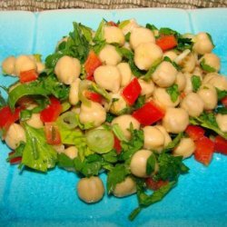 Quick Chickpeas Salad recipe