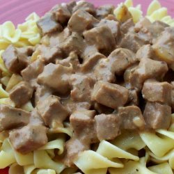 Alpine Beef Goulash with Noodles recipe
