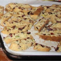 Pistachio Cranberry Biscotti recipe