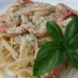 Creamy Pesto Shrimp recipe