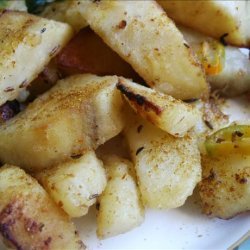 Crunchy Spiced Sweet Potatoes recipe