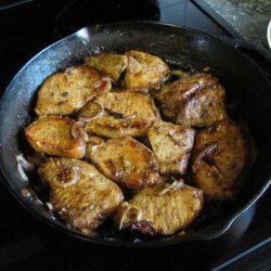 Pan Seared Pork Chops recipe