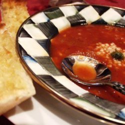 Easy Tomato Soup With Israeli Couscous - Crock-Pot recipe