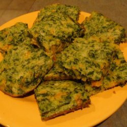 Spinach Cheese Squares recipe