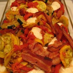 Zucchini and Bacon Casserole recipe