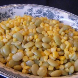 Baby Lima Beans and Corn recipe