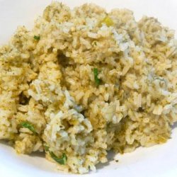 Mexican Green Rice(Vegetarian) recipe