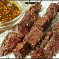 Asian Beef Skewers - 3 Points recipe
