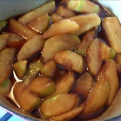 Tfah - a Moroccan Apple Dessert recipe